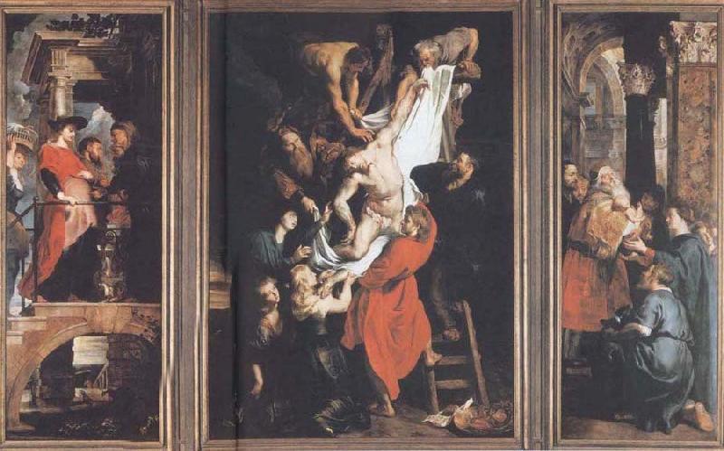 Peter Paul Rubens Descent from the Cross Sweden oil painting art